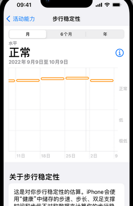 荔波iPhone手机维修如何在iPhone开启'步行稳定性通知'