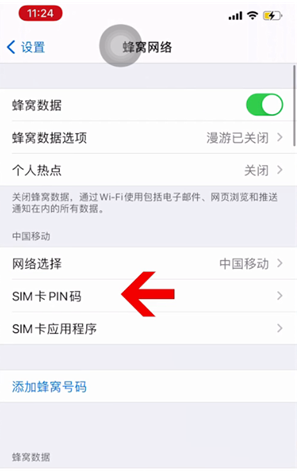 荔波苹果14维修网分享如何给iPhone14的SIM卡设置密码 