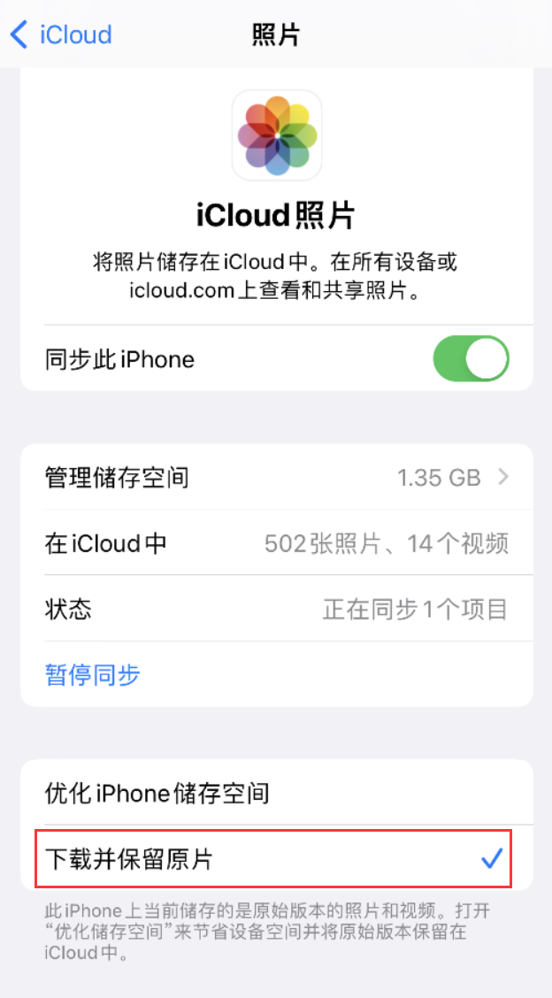 荔波苹果手机维修分享iPhone 无法加载高质量照片怎么办 