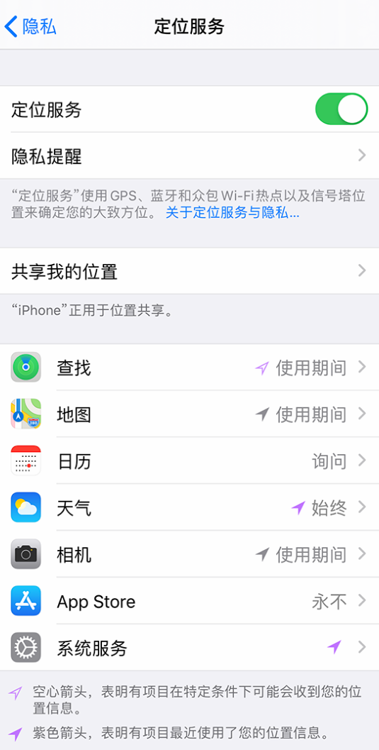 荔波苹果手机维修分享iPhone 状态栏中时间显示为蓝色图标是什么情况 
